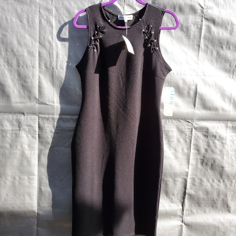 Body con dress black
